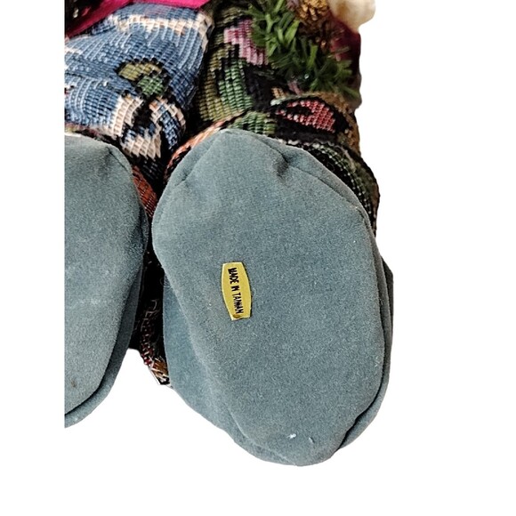 VTG Santa Claus Standing Christmas Figurine Bendable Mantel Decoration Taiwan - Picture 6 of 8